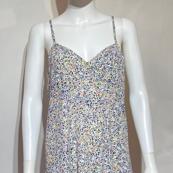 Anthropologie Lilka Aubrietta Sundress Womens Small Hi-Low Ruffle Multicolor - Picture 5 of 11